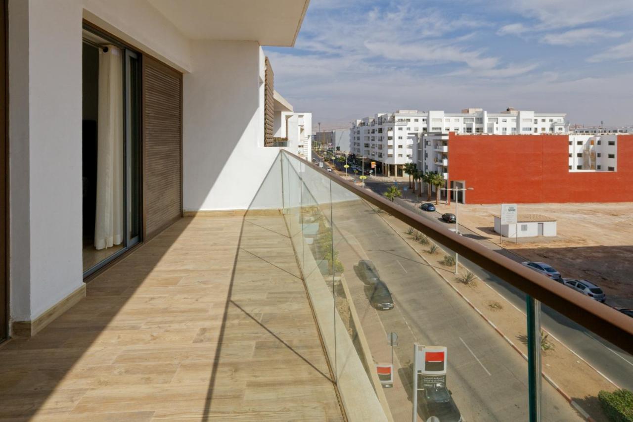 Luxury Apartment 100Sqm With Pool Near Beach Wifi Unlimited With Optical Fiber อกาดีร์ ภายนอก รูปภาพ