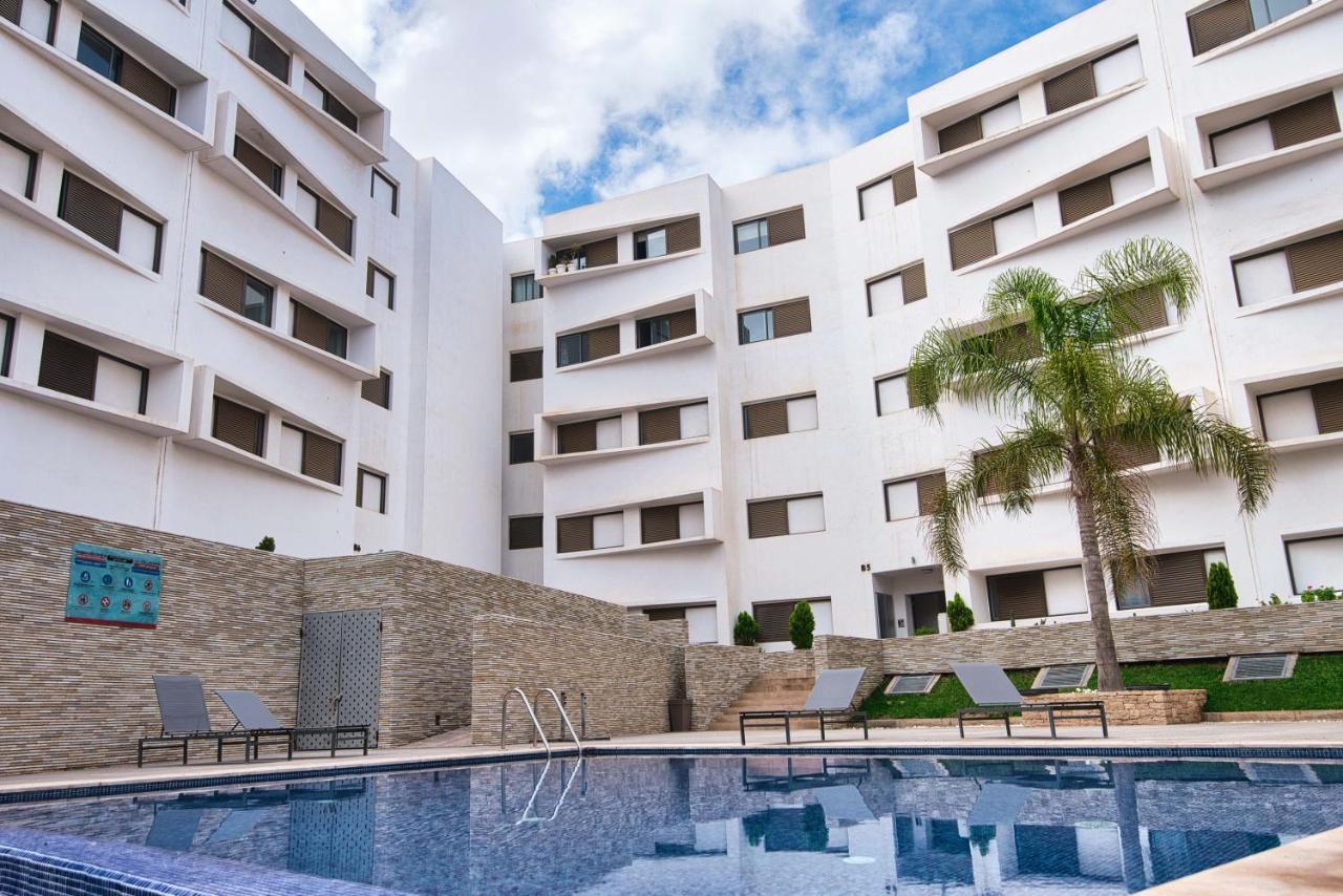Luxury Apartment 100Sqm With Pool Near Beach Wifi Unlimited With Optical Fiber อกาดีร์ ภายนอก รูปภาพ
